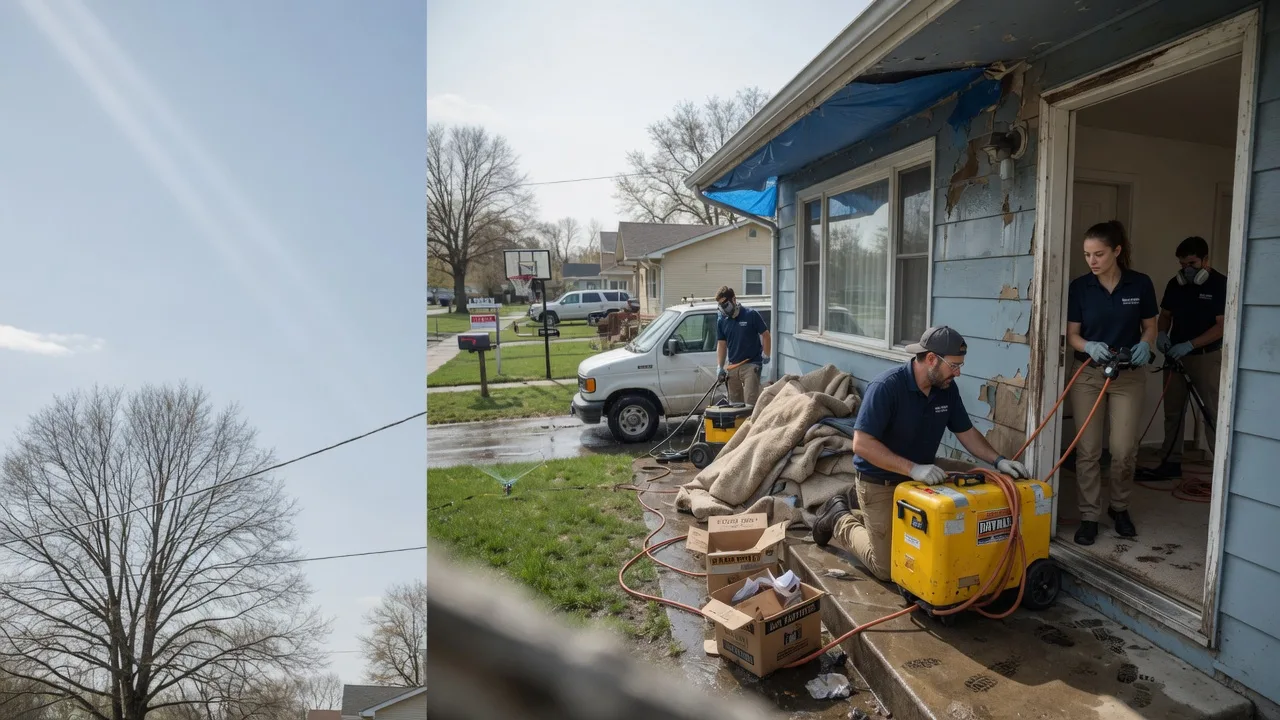 Basement Flood Cleanup in Bentley, LA near me